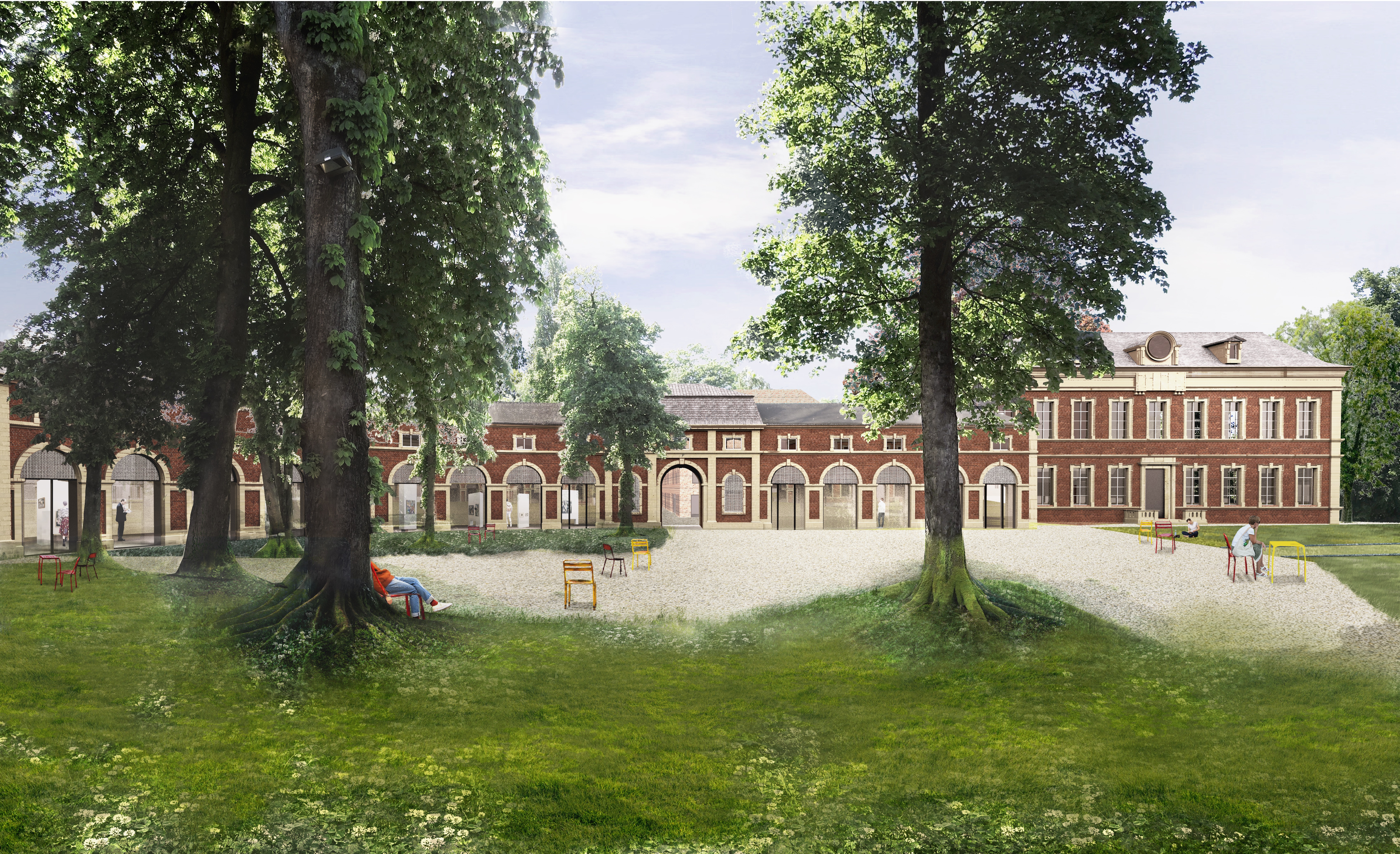 vue projetée extérieure