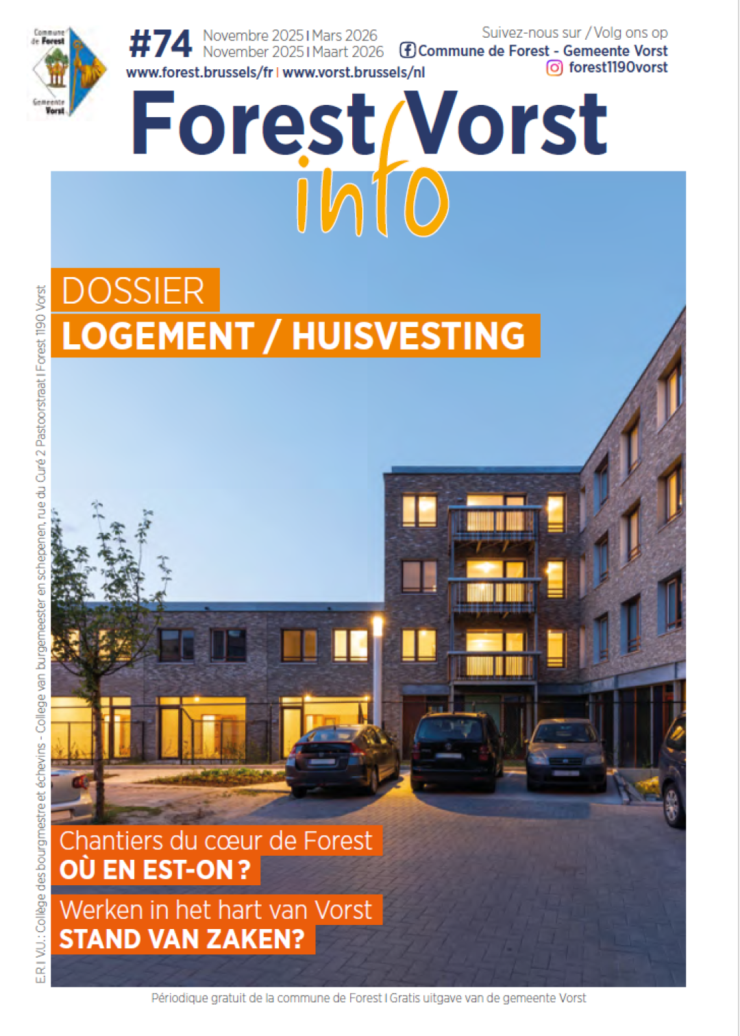 couverture avant du journal illustrant les huileries